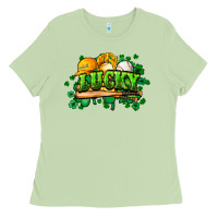St. Patrick's Day Baseball Ladies Tee | Teevron