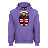Tulip brown university coat of arms Urban Hoodie - linhVisuals