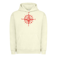 Pigment Pistachio compass Urban Hoodie - linhVisuals