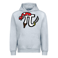 Heather Grey pi pirate Urban Hoodie - linhVisuals