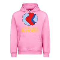Fuchsia Pink stupid sexy flanders! Urban Hoodie - linhVisuals