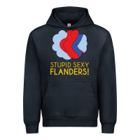 Navy stupid sexy flanders! Urban Hoodie - linhVisuals