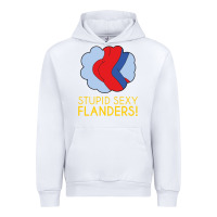 White stupid sexy flanders! Urban Hoodie - linhVisuals