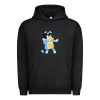 Pigment Black Bluey Dad Urban Hoodie - linhVisuals