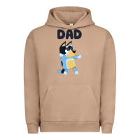 Pigment Burro Bluey Dad Urban Hoodie - linhVisuals