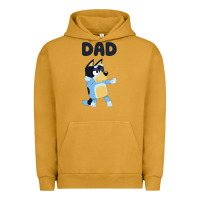 Pigment Peanut Butter Bluey Dad Urban Hoodie - linhVisuals