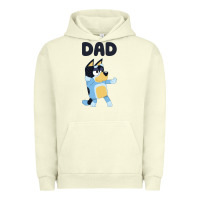 Pigment Pistachio Bluey Dad Urban Hoodie - linhVisuals