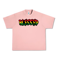 Salmon Juneteenth blessed Urban Heavy Tee - FaDigitalArtStudio