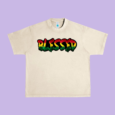 Juneteenth Blessed Urban Heavy Tee Designed By Fadigitalartstudio
