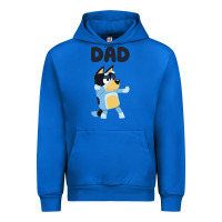 Cobalt Bluey Dad Urban Hoodie - linhVisuals