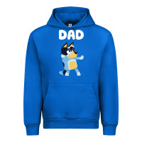 Cobalt Bluey Dad Urban Hoodie - linhVisuals