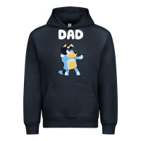 Navy Bluey Dad Urban Hoodie - linhVisuals