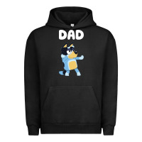 Pigment Black Bluey Dad Urban Hoodie - linhVisuals