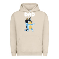 Pigment French Oak Bluey Dad Urban Hoodie - linhVisuals
