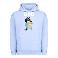Pigment Grape Ice Bluey Dad Urban Hoodie - linhVisuals