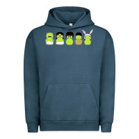 Pigment Midnight Navy newbobs burgers Urban Hoodie - linhVisuals