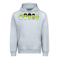Heather Grey newbobs burgers Urban Hoodie - linhVisuals