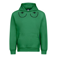 Emerald newboobs piercings Urban Hoodie - linhVisuals
