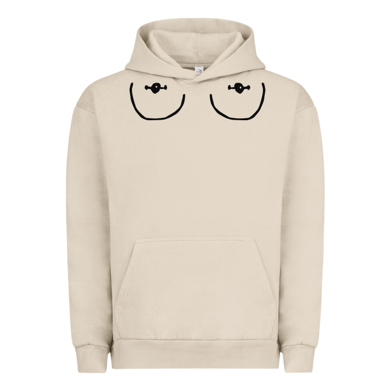 Newboobs Piercings Urban Hoodie by linhVisuals | Teevron