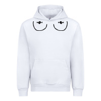 White newboobs piercings Urban Hoodie - linhVisuals