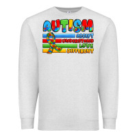 Oatmeal Heather autism accept understand love different Premium Sweatshirt - JahusDesignShop