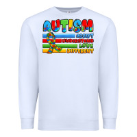 White autism accept understand love different Premium Sweatshirt - JahusDesignShop