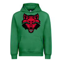 Emerald DEVIL - RED WOLVES FOOTBALL SOCCER STATE MEN Urban Hoodie - linhVisuals