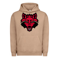 Pigment Burro DEVIL - RED WOLVES FOOTBALL SOCCER STATE MEN Urban Hoodie - linhVisuals