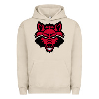 Devil - Red Wolves Football Soccer State Men Urban Hoodie | Teevron