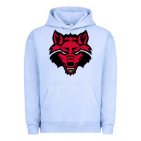 Pigment Grape Ice DEVIL - RED WOLVES FOOTBALL SOCCER STATE MEN Urban Hoodie - linhVisuals
