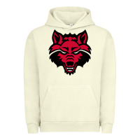 Pigment Pistachio DEVIL - RED WOLVES FOOTBALL SOCCER STATE MEN Urban Hoodie - linhVisuals