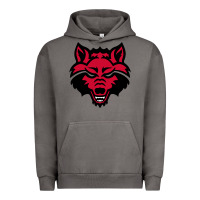 Pigment Tornado DEVIL - RED WOLVES FOOTBALL SOCCER STATE MEN Urban Hoodie - linhVisuals