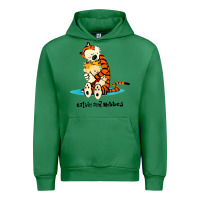 Emerald newcalvin and hobbes [tyellow] Urban Hoodie - linhVisuals