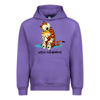 Tulip newcalvin and hobbes [tyellow] Urban Hoodie - linhVisuals