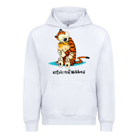 White newcalvin and hobbes [tyellow] Urban Hoodie - linhVisuals