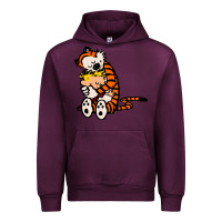 Mauve Wine newcalvin and hobbes 04 Urban Hoodie - linhVisuals