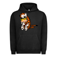 Pigment Black newcalvin and hobbes 04 Urban Hoodie - linhVisuals