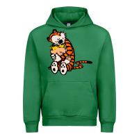 Emerald newcalvin and hobbes 04 Urban Hoodie - linhVisuals
