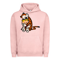 Pigment Salmon newcalvin and hobbes 04 Urban Hoodie - linhVisuals