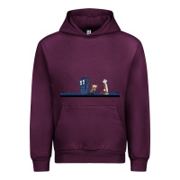 Mauve Wine newcalvin and hobbes night star tardis Urban Hoodie - linhVisuals