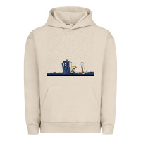 Pigment French Oak newcalvin and hobbes night star tardis Urban Hoodie - linhVisuals
