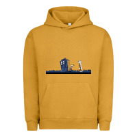 Pigment Peanut Butter newcalvin and hobbes night star tardis Urban Hoodie - linhVisuals