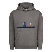 Pigment Tornado newcalvin and hobbes night star tardis Urban Hoodie - linhVisuals