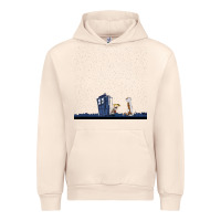 Sandshell newcalvin and hobbes night star tardis Urban Hoodie - linhVisuals