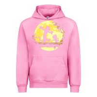 Fuchsia Pink newcalvin and hobbes no worries Urban Hoodie - linhVisuals