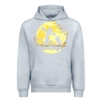 Heather Grey newcalvin and hobbes no worries Urban Hoodie - linhVisuals