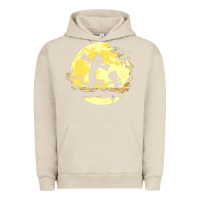 Pigment French Oak newcalvin and hobbes no worries Urban Hoodie - linhVisuals