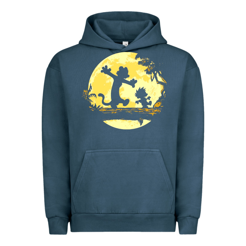 Newcalvin And Hobbes No Worries Urban Hoodie by linhVisuals | Teevron