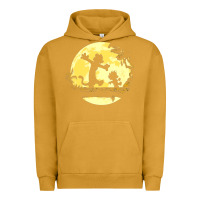 Pigment Peanut Butter newcalvin and hobbes no worries Urban Hoodie - linhVisuals