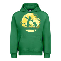 Emerald newcalvin and hobbes no worries Urban Hoodie - linhVisuals